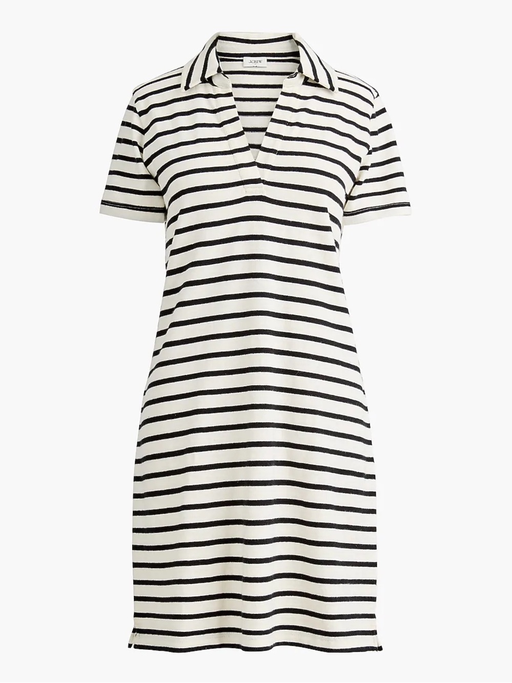 J. Crew Knit Collared Popover Dress